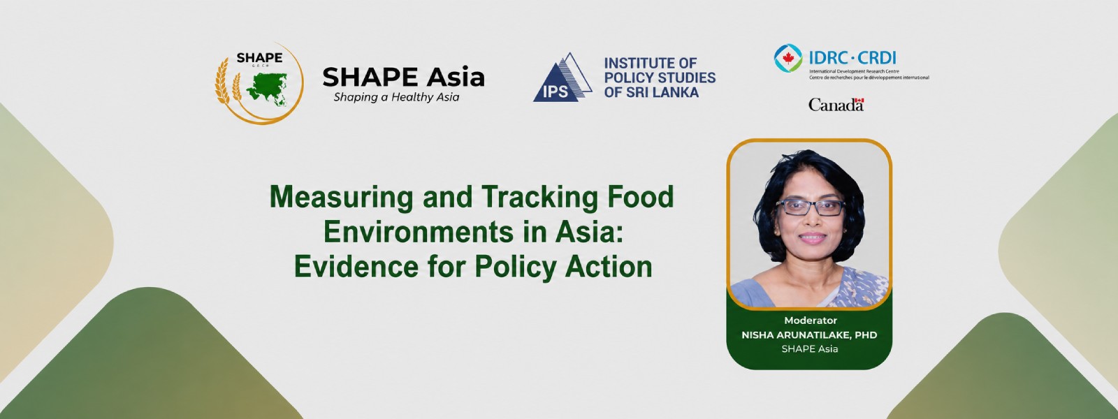 SHAPE-Asia Webinar Highlights the Importance of Measuring and Tracking Food Environments for Evidence-Based Policy Action