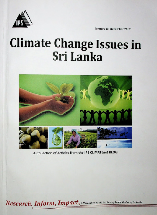 Climate Change Issues in Sri Lanka – Volume 1 (2012)
