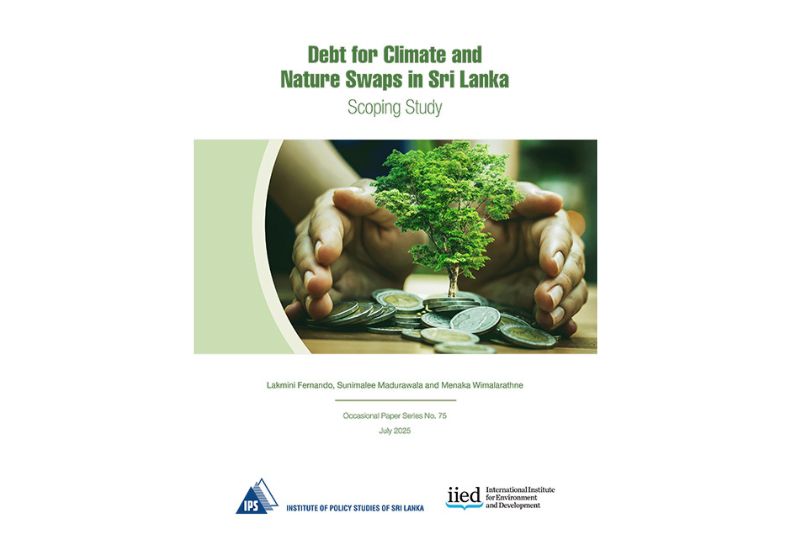 Debt for Climate and Nature Swaps in Sri Lanka: Scoping Study