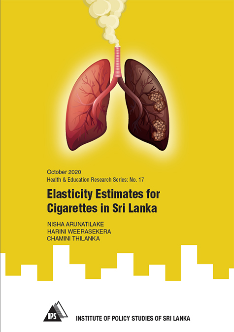 Elasticity Estimates for Cigarettes in Sri Lanka