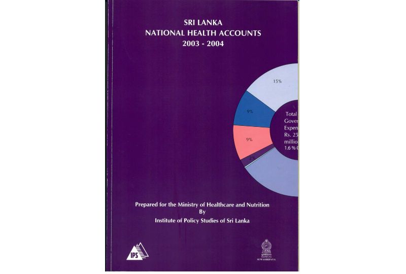 Sri Lanka’s National Health Accounts 2003-2004