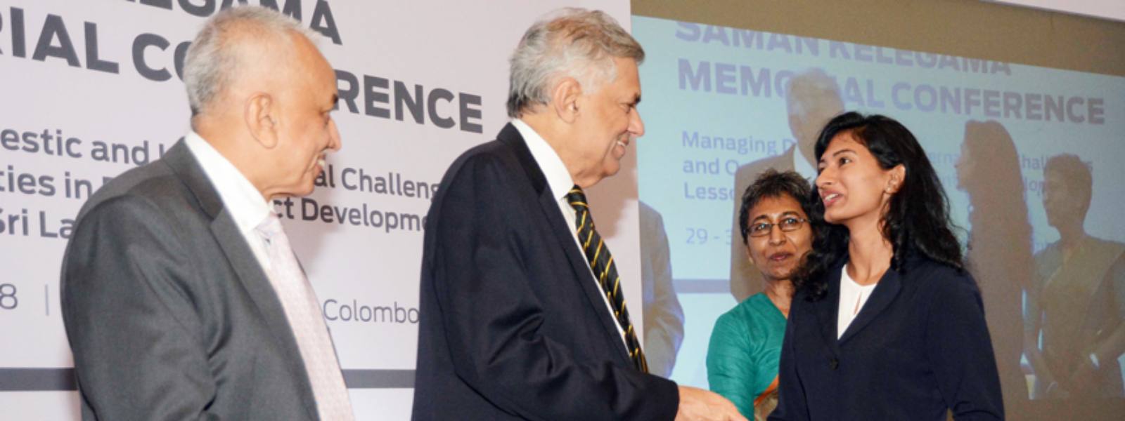 The First Saman Kelegama Memorial Research Grant Awarded to Thisali de Silva