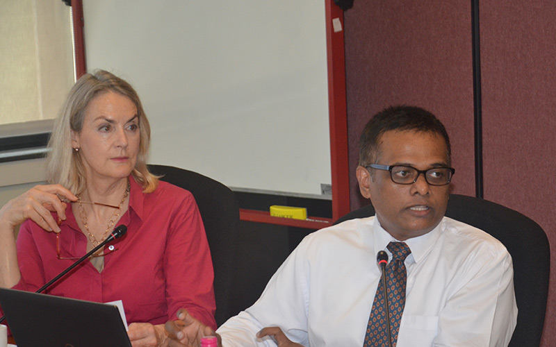 Dr Asanka Wijesinghe and Dr. Diana Barrowclough discuss the opportunities and challenges in Sri Lanka’s Potential in EV Battery and sustainable fabric manufacturing to harness trade competitiveness with green transition in production