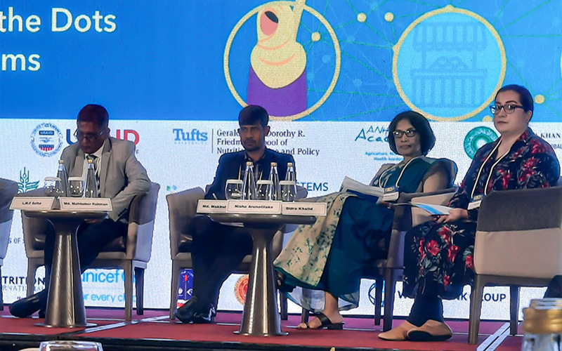 Dr Nisha Arunatilake calls for urban underserved settlements (USS) to be included in the current approach of promoting nutrition security